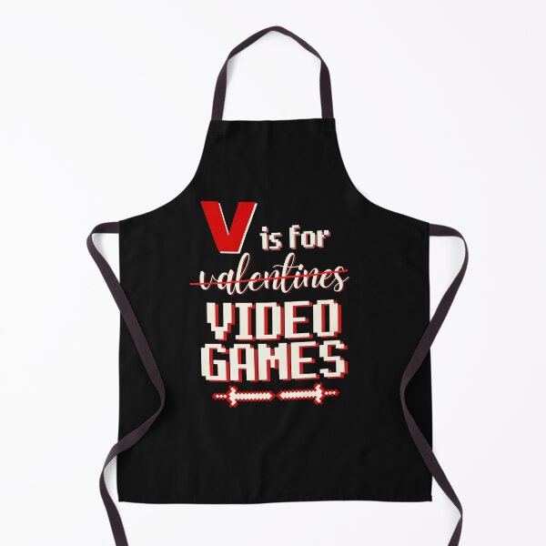 Item preview, V is for Video Games Gift Ideas for Gamers Valentines Day designed and sold by ILLYL Creatives.