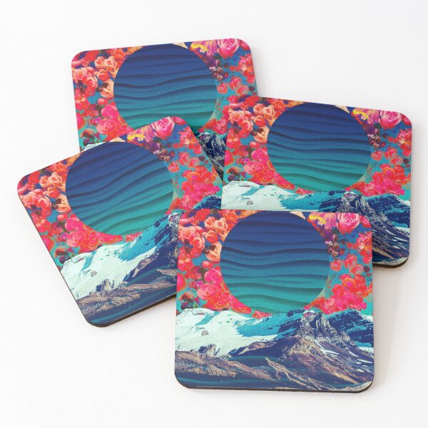 Item preview, Sunset Flower over Mountainside   designed and sold by LDezign.