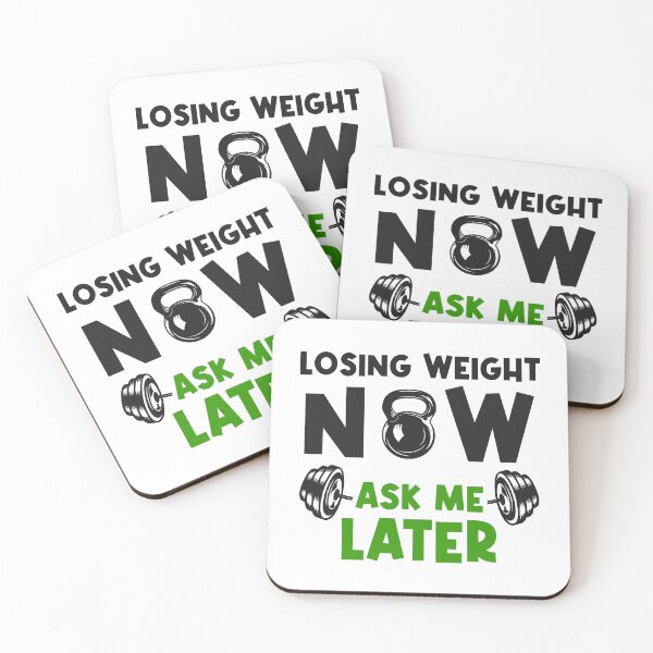 Item preview, LOSING WEIGHT NOW ASK ME LATER, Weight Loss Loading Bar Fitness Motivation designed and sold by Drago Art.