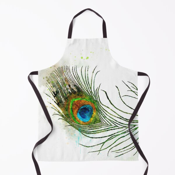 Item preview, Peacock Feather in Watercolor designed and sold by Susan Maxwell Schmidt.