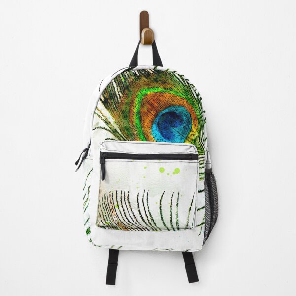 Item preview, Peacock Feather in Watercolor designed and sold by Susan Maxwell Schmidt.