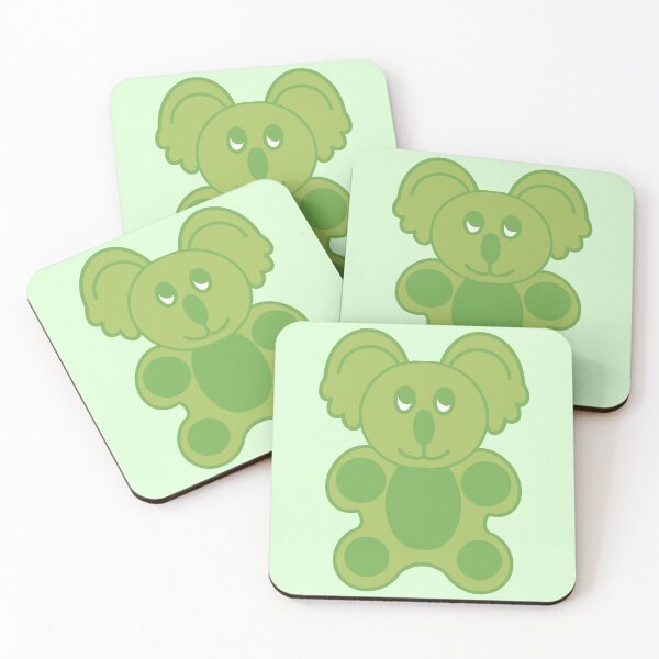 Aperçu de l'œuvre Koala gommeux vert créée et vendue par BashfulMagpie.