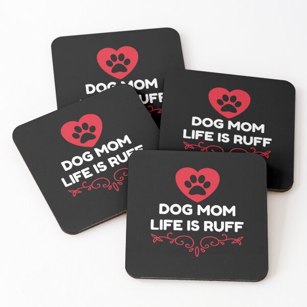 Item preview, Dog Mum Ruff Animal Dog Lover Design, Funny Dog Mum Saying Valentines Day designed and sold by PrintOfi.