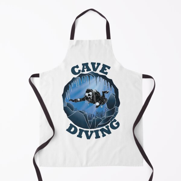 Item preview, Cave Diving - Underwater Scuba Diver designed and sold by TheInkElephant.
