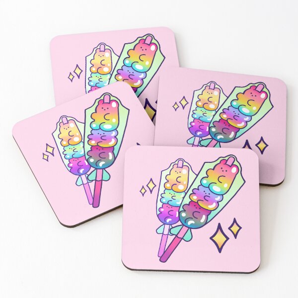 Item preview, Cute Kawaii Jelly Bear Lollipop designed and sold by LiquidNeko.