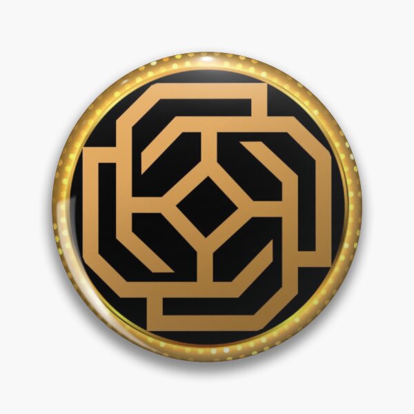 Item preview, Lux branded Logo design Diamond flower pattern designed and sold by SKMAXX.