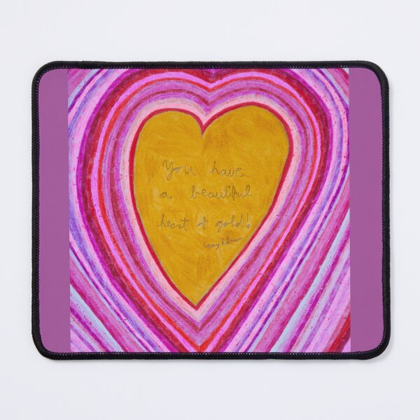 Item preview, Beautiful Heart of Gold designed and sold by Caseymakesart.