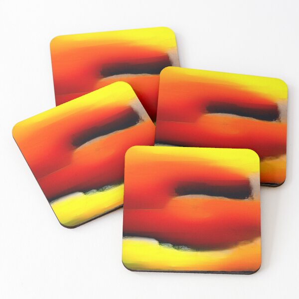 Item preview, Colorful February pattern in red and yellow designed and sold by Bekindtome.