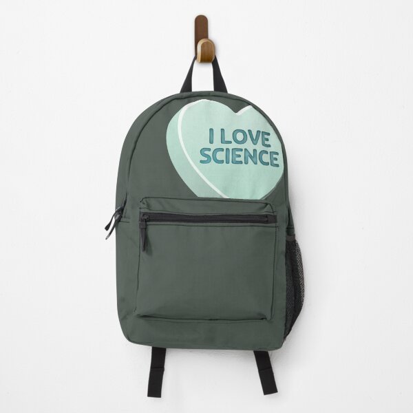 Item preview, I Love Science Green Candy Heart designed and sold by TheQuietDesign.