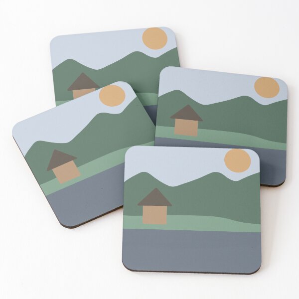 Item preview, Cabin Camping By The Water designed and sold by SwirlSeas.