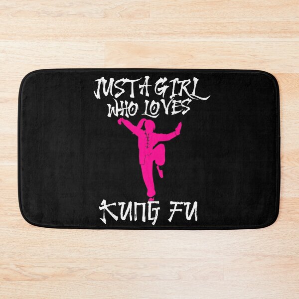 Item preview, Just A Girl Who Loves Kung Fu designed and sold by Jessie Slamwhorella.
