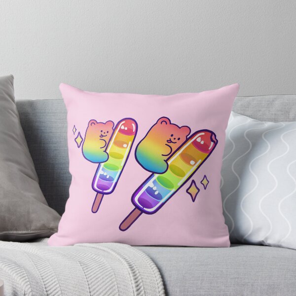 Item preview, Cute Kawaii Jelly Bear Rainbow Icecream designed and sold by LiquidNeko.