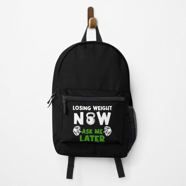 Item preview, Weight Loss Funny mems Fitness Motivation "LOSING WEIGHT NOW ASK ME LATER" designed and sold by Drago Art.