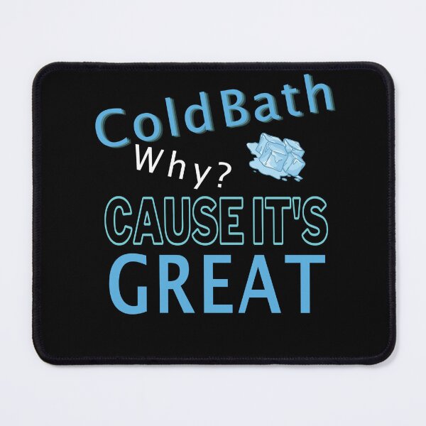 Item preview, Winter bathing saying cold bathing cryotherapy designed and sold by Merchandiser099.