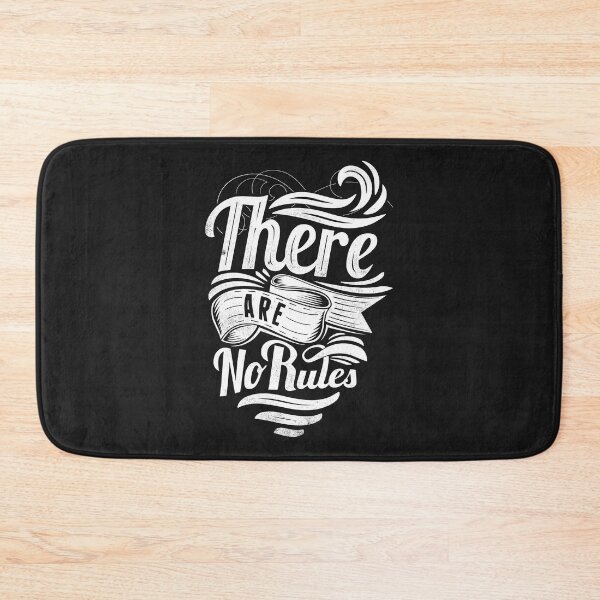 Item preview, There are no rules! designed and sold by positiveimages.