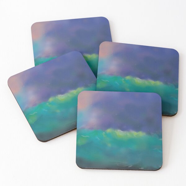 Item preview, stormy sea illustration waves designed and sold by handmadehipsters.