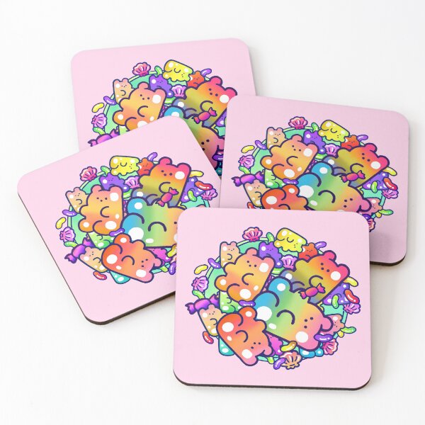 Item preview, Cute Kawaii Jelly Bears designed and sold by LiquidNeko.
