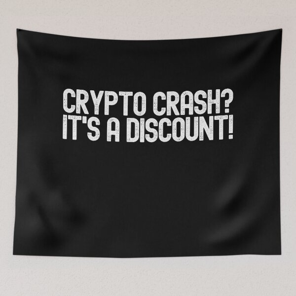 Item preview, Funny Crypto T-Shirt - Crypto Crash designed and sold by nft-millionaire.