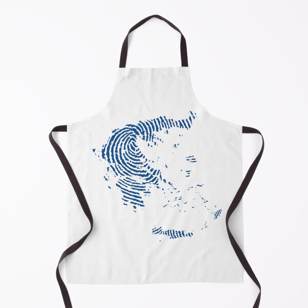 Item preview, Map of Greece with Fingerprint designed and sold by allincrete.