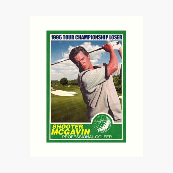 Item preview, Shooter McGavin Retro 1996 Tour Championship Trading Card designed and sold by ourkid.