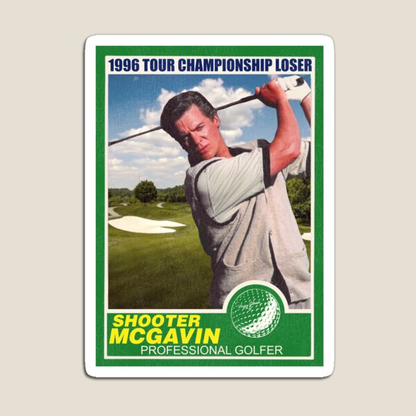 Artikel-Vorschau von Shooter McGavin Retro 1996 Tour Championship Sammelkarte, designt und verkauft von ourkid.