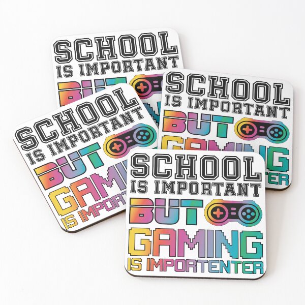 Item preview, School Is Important But Gaming Is Importanter designed and sold by bahicharafe.