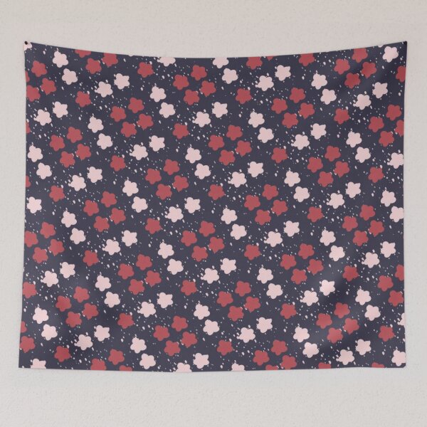 Item preview, Red and White Poppy Field  designed and sold by SwirlSeas.