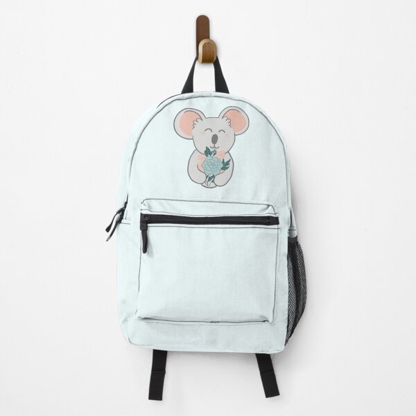Item preview, Gray koala with flowers designed and sold by BashfulMagpie.