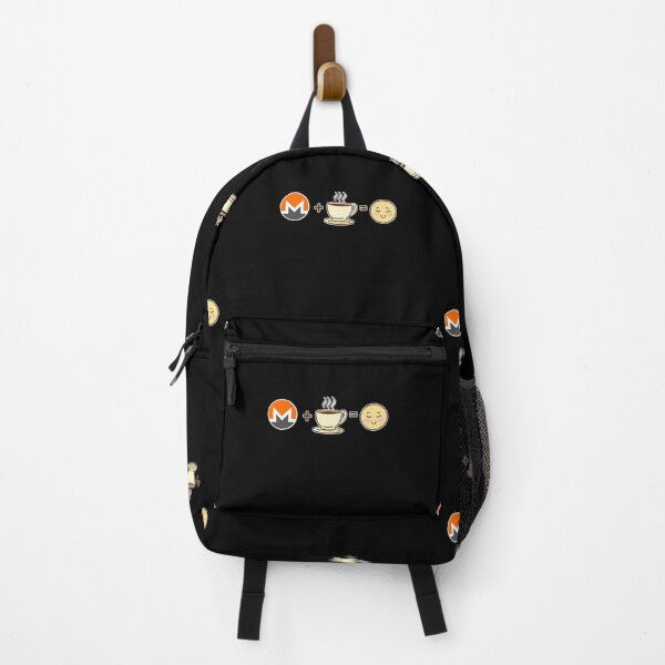 Item preview, Monero Crypto and Coffee equals happy cute kawaii XMR cryptocurrency  designed and sold by Bitcoin-Fashion.