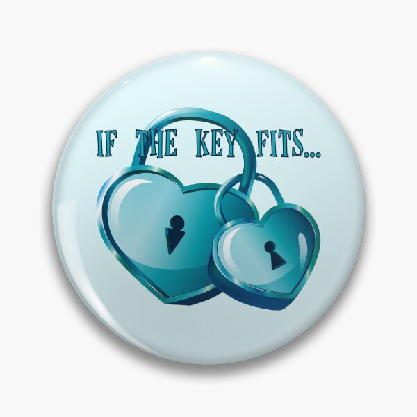 Item preview, If the Key Fits...(Aqua) designed and sold by PawsitiveMum.