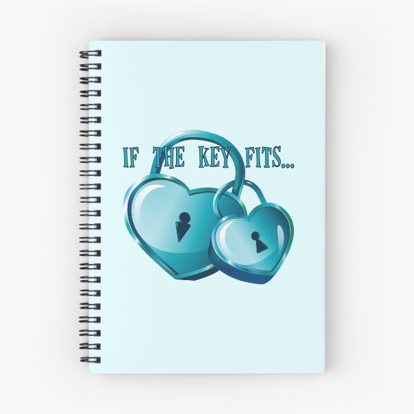 Item preview, If the Key Fits...(Aqua) designed and sold by PawsitiveMum.