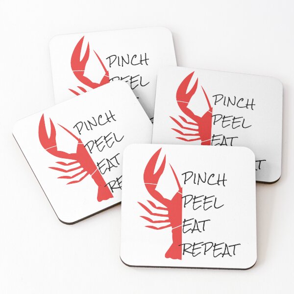 Item preview, Pinch. Peel. Eat. Repeat. It's Time to Eat Crawfish. designed and sold by PirateAvocado.