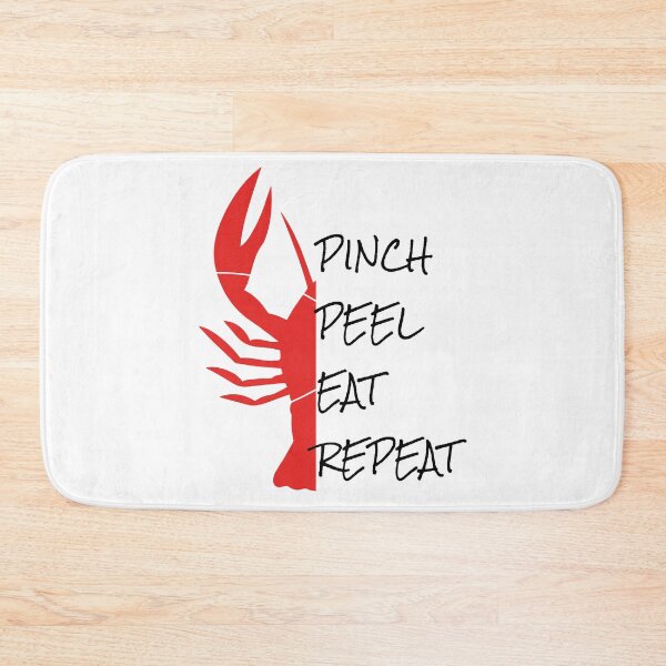 Item preview, Pinch. Peel. Eat. Repeat. It's Time to Eat Crawfish. designed and sold by PirateAvocado.