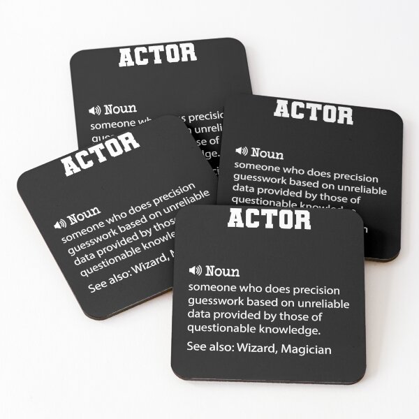 Item preview, Actor Definition, Funny Actor Quote, Cool gift for Actor lover designed and sold by ZAstore.