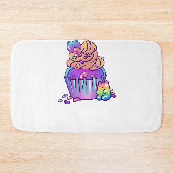 Item preview, Cute Kawaii Jelly Bear Cupcake designed and sold by LiquidNeko.