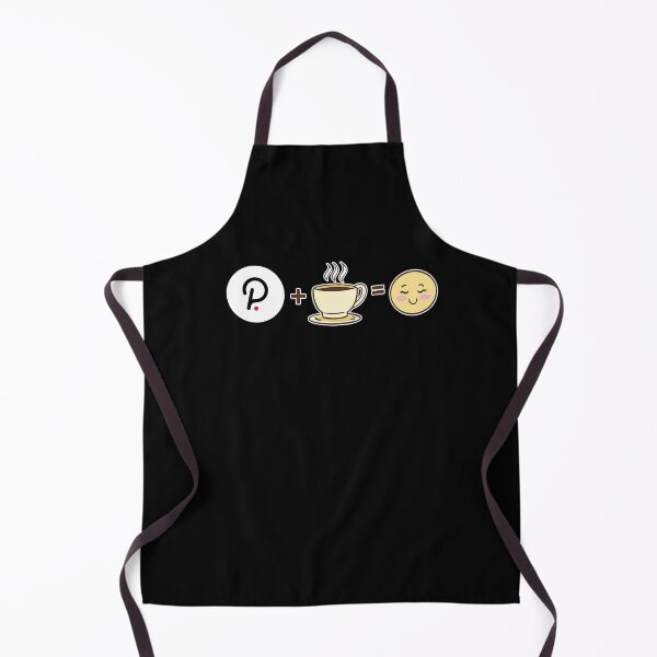 Item preview, Polkadot Crypto and Coffee equals happy cute kawaii DOT cryptocurrency designed and sold by Bitcoin-Fashion.