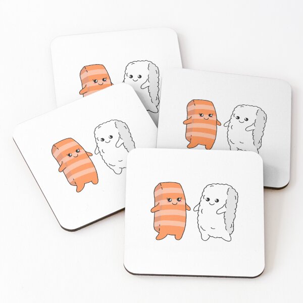 Item preview, Salmon Sushi Love designed and sold by Kimprut.