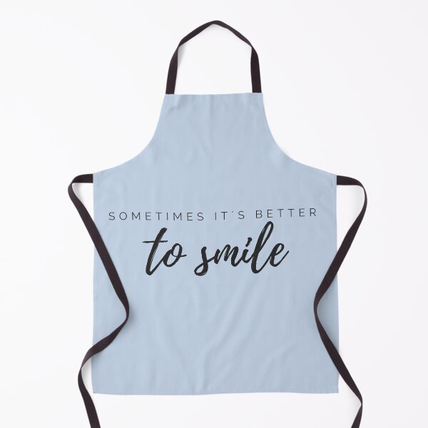 Item preview, Motivational / inspirational quote - Sometimes it´s better to smile - saying designed and sold by AlfabetDesign.