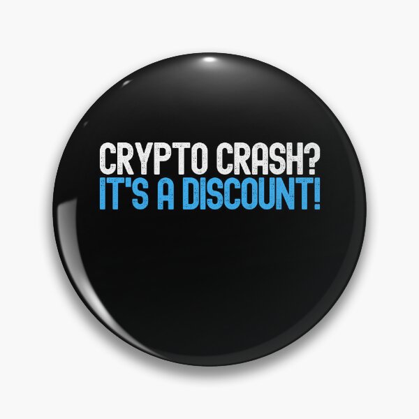 Item preview, Crypto Crash - Funny Crypto Shirt, Cryptocurrency Quote designed and sold by nft-millionaire.