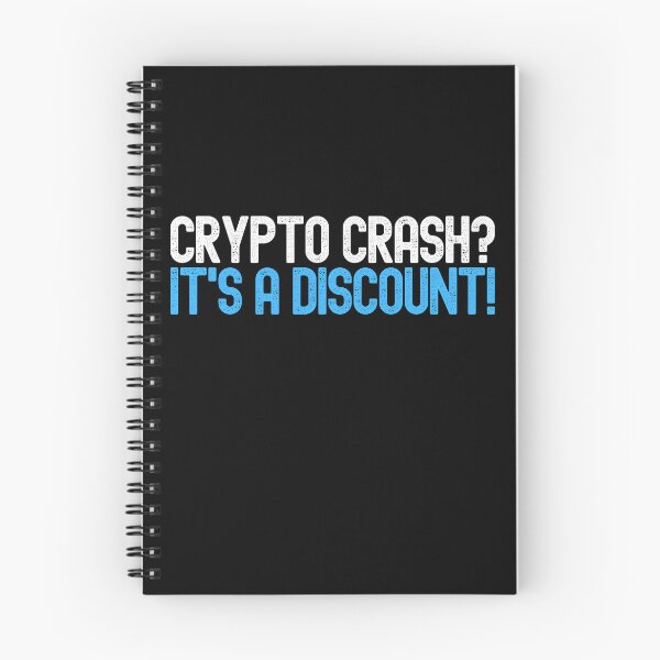 Item preview, Crypto Crash - Funny Crypto Shirt, Cryptocurrency Quote designed and sold by nft-millionaire.