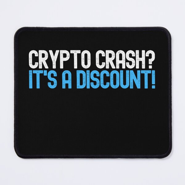 Item preview, Crypto Crash - Funny Crypto Shirt, Cryptocurrency Quote designed and sold by nft-millionaire.