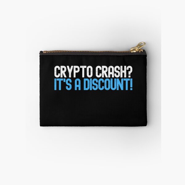 Item preview, Crypto Crash - Funny Crypto Shirt, Cryptocurrency Quote designed and sold by nft-millionaire.