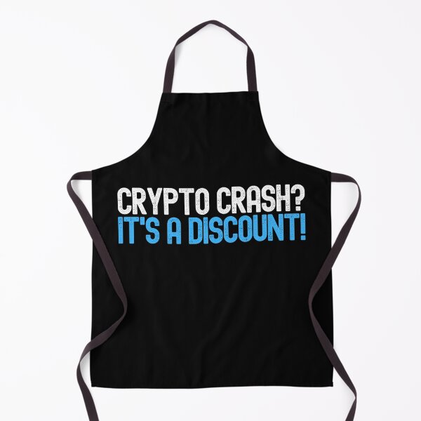 Item preview, Crypto Crash - Funny Crypto Shirt, Cryptocurrency Quote designed and sold by nft-millionaire.