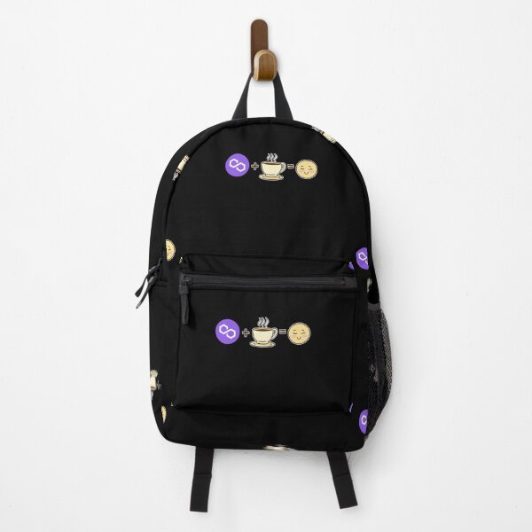 Item preview, Polygon Crypto and Coffee equals happy cute kawaii MATIC cryptocurrency  designed and sold by Bitcoin-Fashion.