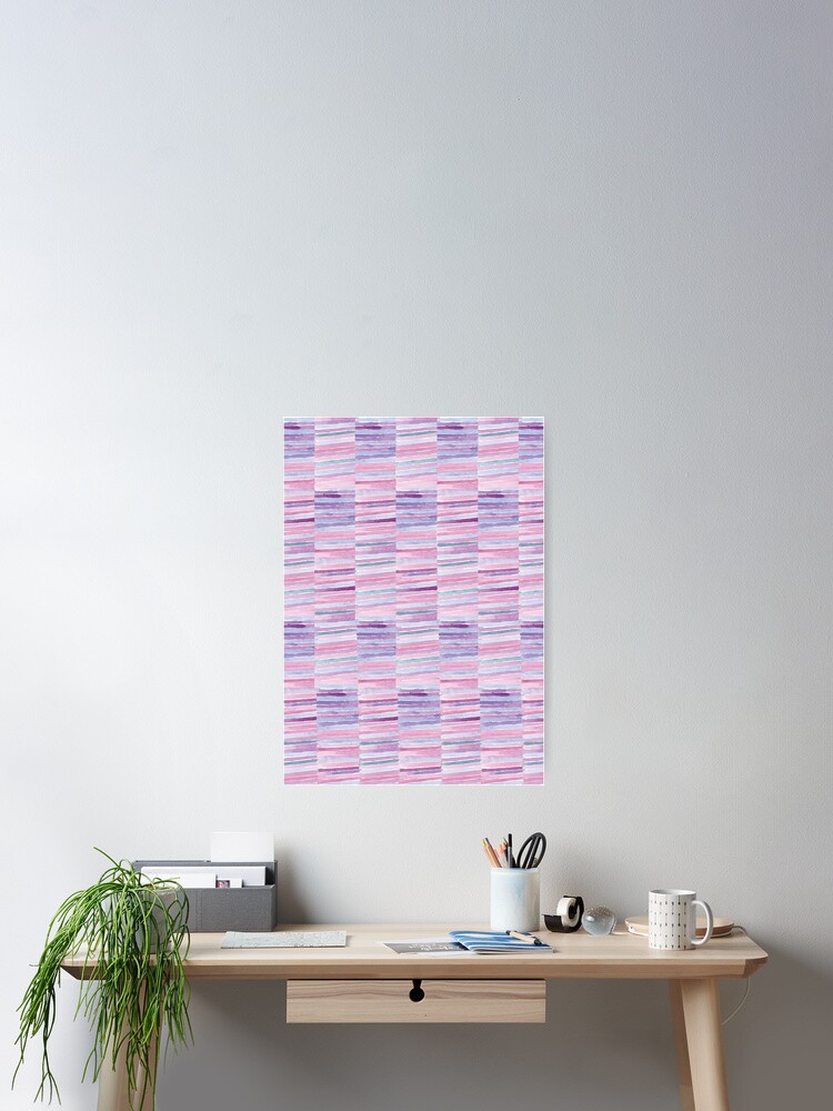 Thumbnail 2 of 3, Poster, Abstract watercolor pattern designed and sold by Mirushy.