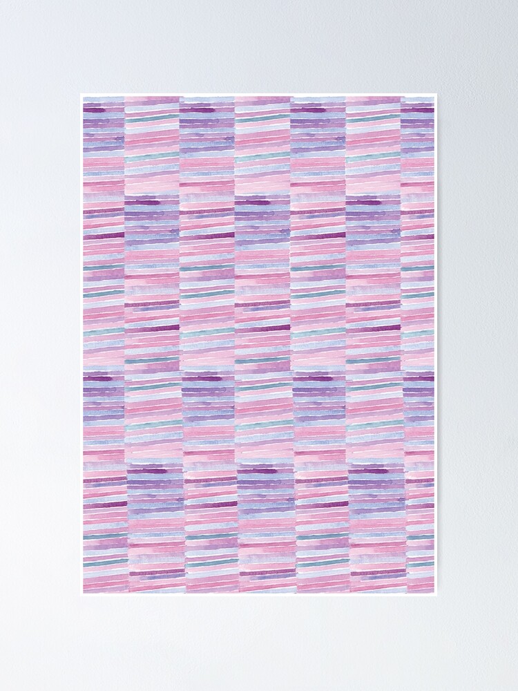 Thumbnail 1 of 3, Poster, Abstract watercolor pattern designed and sold by Mirushy.