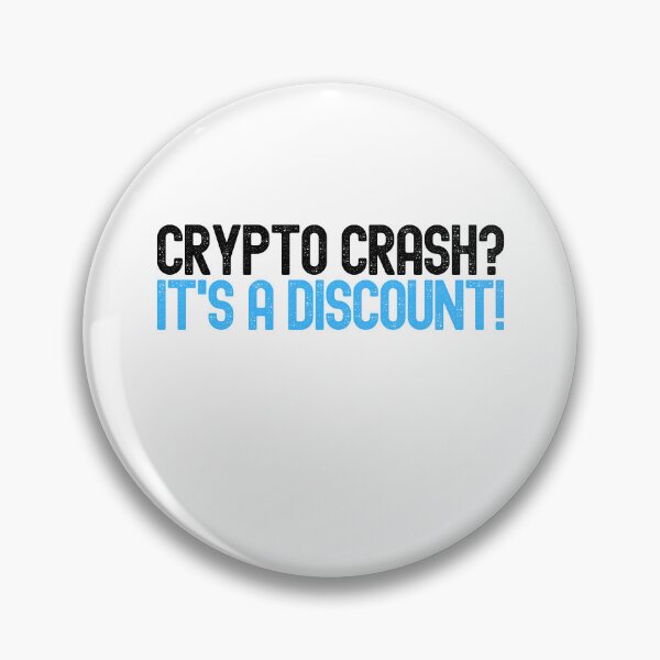 Item preview, Crypto Crash - Funny Crypto Shirt, Cryptocurrency Quote designed and sold by nft-millionaire.