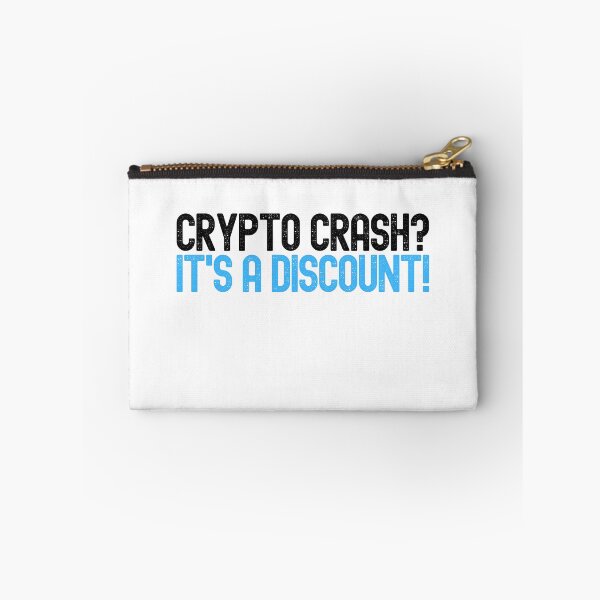 Item preview, Crypto Crash - Funny Crypto Shirt, Cryptocurrency Quote designed and sold by nft-millionaire.