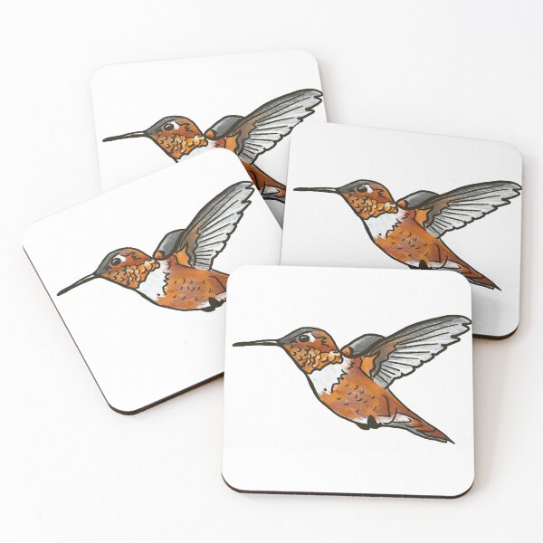 Item preview, Rufous Hummingbird  designed and sold by Allison Campbell.