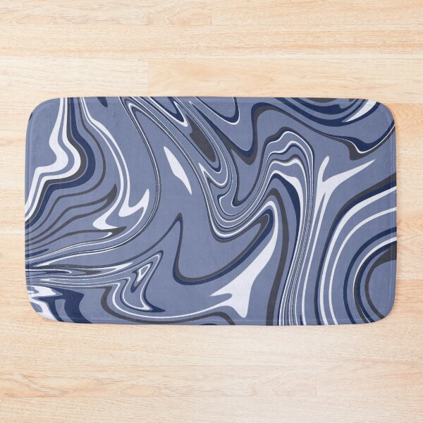 Item preview, Stormy Blue Sea Paint Spill designed and sold by SwirlSeas.